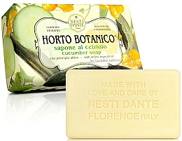 Naturseife Cucumber - Nesti Dante Nourishing & Moisturizing Soap Horto Botanico Collection — Bild N1