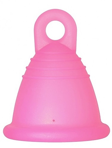 Menstruationstasse Größe XL Fuchsie - MeLuna Sport Shorty Menstrual Cup Ring — Bild N1