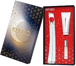 Kenzo Flower By Kenzo - Duftset (Eau de Parfum /100 ml + Eau de Parfum Mini /10 ml + Körperlotion /75 ml)  — Bild N2