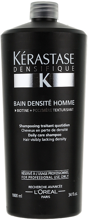 Verdichtendes Shampoo für feines bis normales Männerhaar - Kerastase Densifique Bain Densite Homme Shampoo — Foto N2