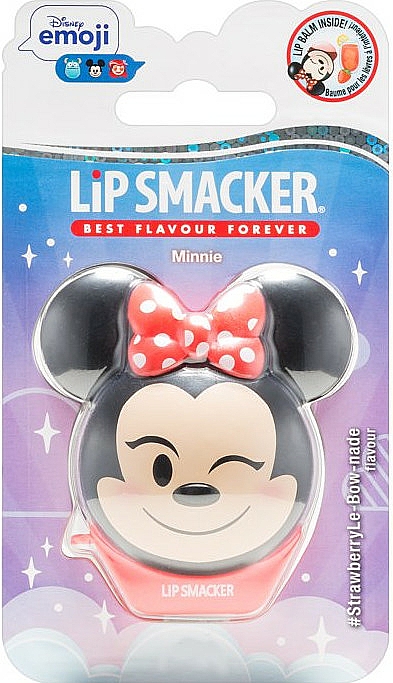 Lippenbalsam "Minnie" - Lip Smacker Disney Emoji Minnie Lip Balm Strawberry