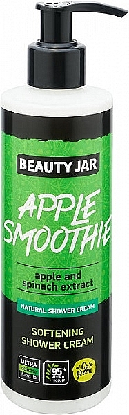 Erweichende Duschcreme mit Apfel- und Spinatextrakt - Beauty Jar Apple Smoothie Softening Shower Cream — Bild N1