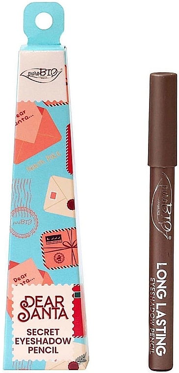 Permanenter Lidschattenstift in einer Geschenkbox - PuroBio Cosmetics Secret Eyeshadow Pencil — Bild N1