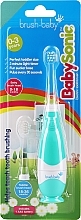 Elektrische Zahnbürste 0-3 Jahre türkis - Brush-Baby BabySonic Electric Toothbrush  — Bild N1