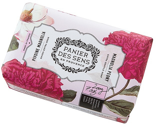 Parfümierte Körperseife - Panier Des Sens Extra Gentle Natural Soap with Shea Butter Magnolia Peony — Bild N1