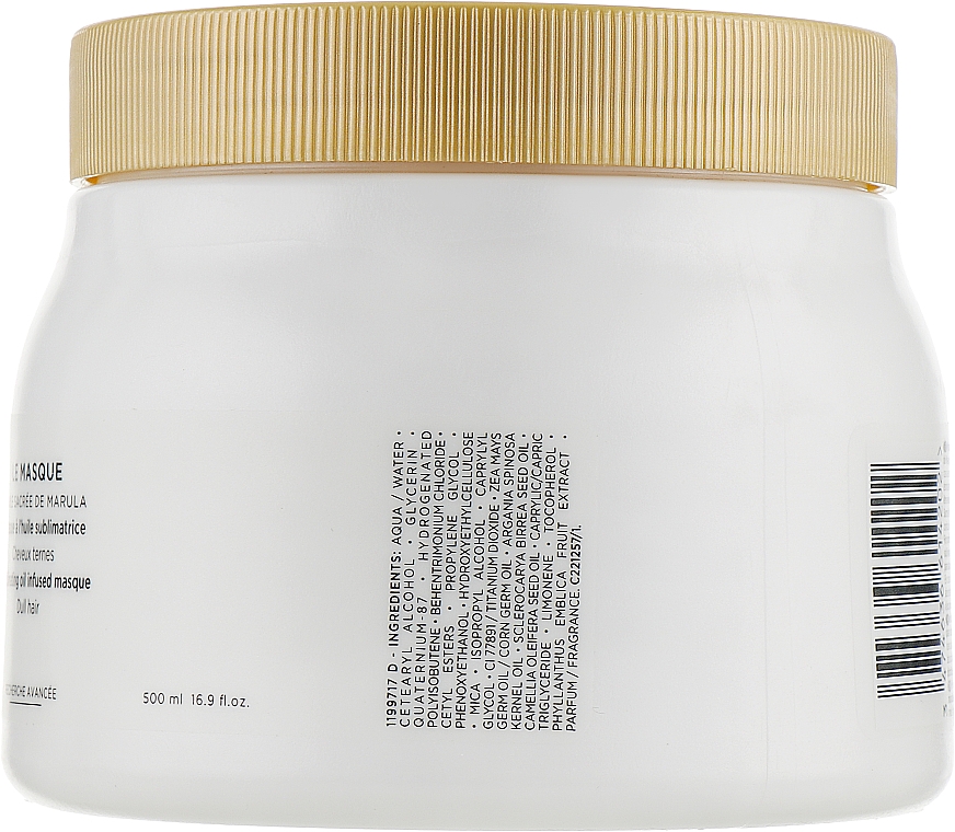 Intensiv regenerierende Haarmaske mit Vitamin C und Omega 9 - Kerastase Elixir Ultime Le Masque — Bild N5