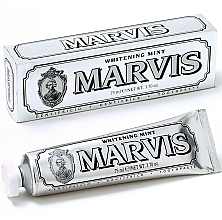 Aufhellende Zahnpasta für Raucher - Marvis Whitening Mint — Bild N4