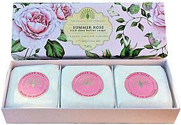 Düfte, Parfümerie und Kosmetik Handseife mit Sheabutter und Rosenduft - The English Soap Company Summer Rose Hand Soap
