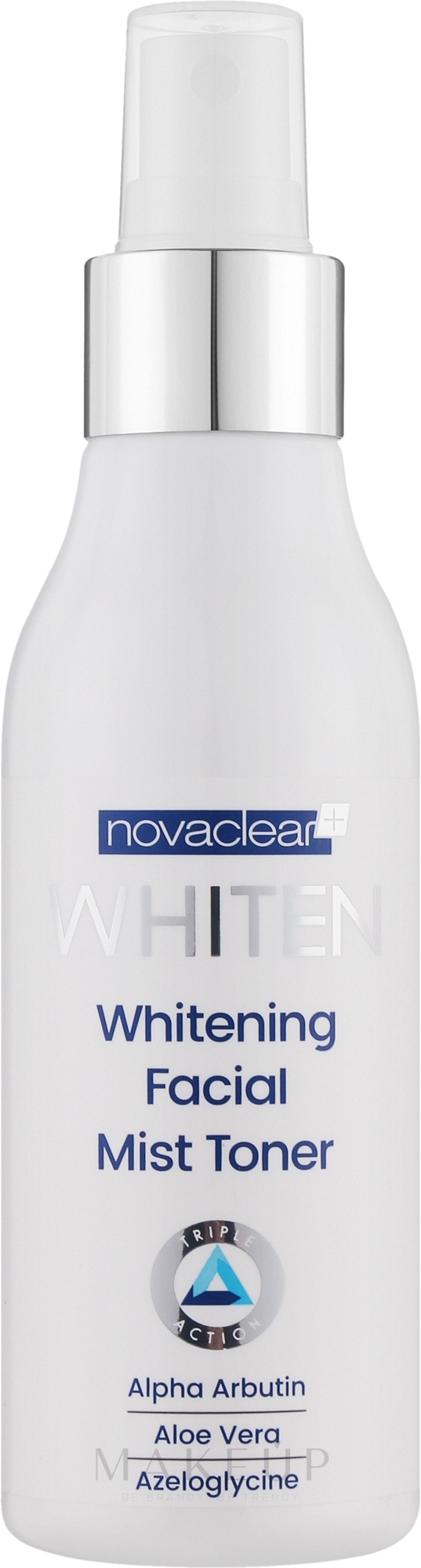 Gesichtsnebel-Toner - Novaclear Whiten Whitening Face Mist Toner — Bild 100 ml