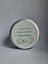GESCHENK! Massagekerze Brombeere und Pflaume - Almond Cosmetics Blackberries & Plum Massage Candle — Bild N1