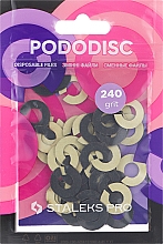 Düfte, Parfümerie und Kosmetik Ersatzscheiben für Pediküre-Disk Pododisk Körnung 240 - Staleks Pro S