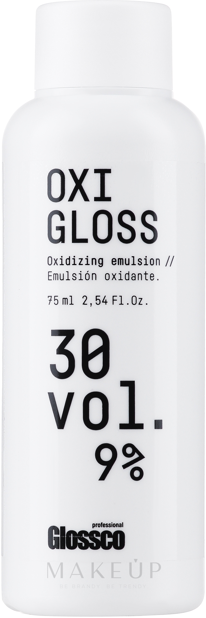 Haaroxidationsmittel - Glossco Color Oxigloss 30 Vol — Bild 75 ml