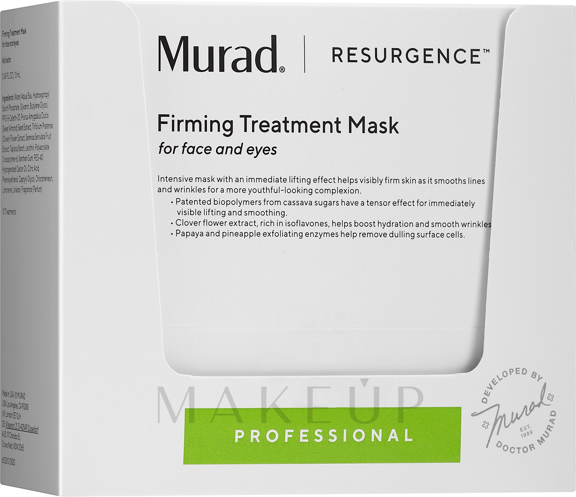 Straffende Gesichtsmaske - Murad Resurgence Firming Treatment Mask — Bild 10 St.