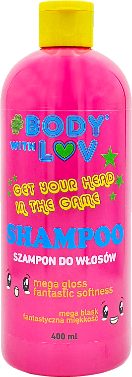 Shampoo mit Glow-Effekt für strapaziertes und stumpfes Haar - New Anna Cosmetics #Bodywithluv Shampoo — Bild N1