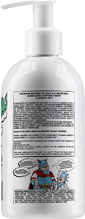 Körpermilch für Kinder für empfindliche Haut - 4Organic Natural Body Milk For Sensitive Skin — Bild N4