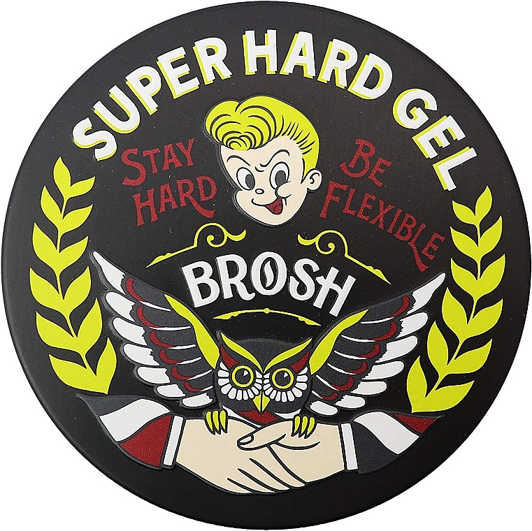 Haarstyling-Gel - Brosh Super Hard Gel — Bild N1