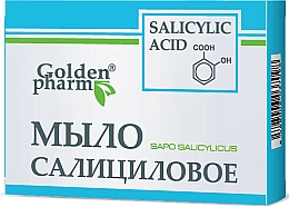 Düfte, Parfümerie und Kosmetik Seife mit Salicylsäure - Golden Pharm