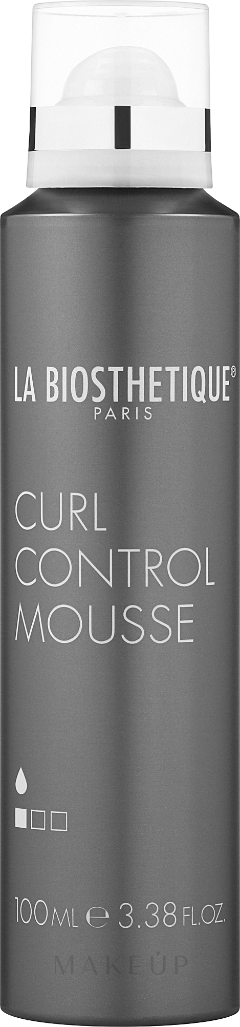 Lockendefinierende und feuchtigkeitsspendende Haarstylinggel-Mousse - La Biosthetique Curl Control Mousse — Bild 100 ml