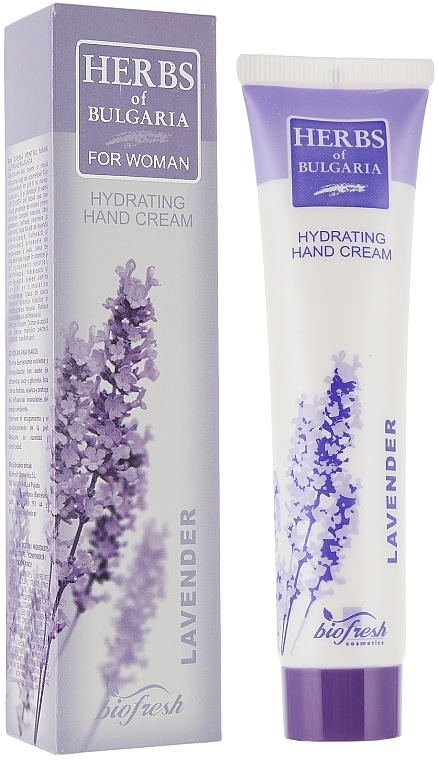 Feuchtigkeitsspendende Handcreme Lavendel - BioFresh Herbs of Bulgaria Hand Cream