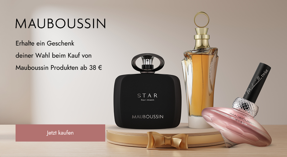 Erhalte ein Geschenk deiner Wahl beim Kauf von Mauboussin Produkten ab 38 €