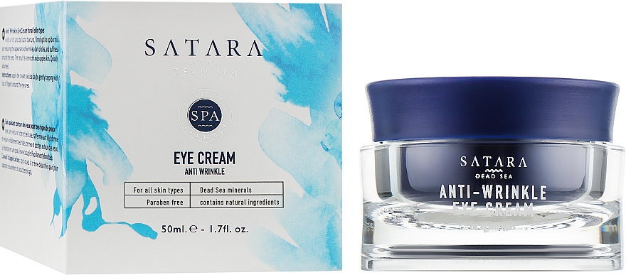 Augencreme - Satara Dead Sea Anti Wrinkle Eye Cream — Bild N3