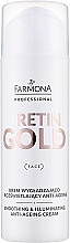 Anti-Aging glättende und aufhellende Gesichtscreme - Farmona Professional Retin Gold Smoothing & Illuminating Anti-Ageing Cream — Bild N1