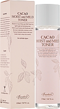 Düfte, Parfümerie und Kosmetik Gesichtstonikum mit Kakaoextrakt und Hyaluronsäure - Benton Cacao Moist and Mild Toner