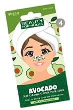 Nasenreinigungsstreifen - Beauty Formulas Avocado Deer Cleanser Nose Pore Strips  — Bild N1