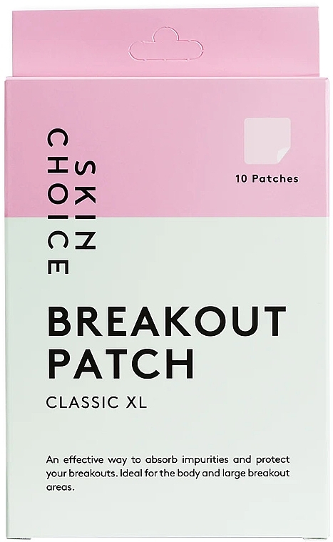 SkinChoice Breakout Patch Classic XL  - Hydrokolloidale Patches gegen Akne groß — Bild N1