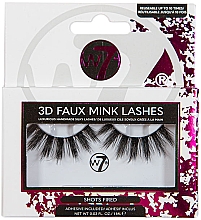 Düfte, Parfümerie und Kosmetik Falsche Wimpern - W7 3D Faux Mink Lashes