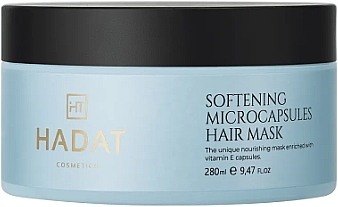 Weichmachende Haarmaske mit Mikrokapseln  - Hadat Cosmetics Softening Microcapsule Hair Mask  — Bild N1