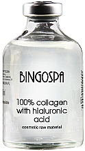 Düfte, Parfümerie und Kosmetik Kollagen 100% mit Hyaluronsäure für Gesicht - Bingospa 100% Collagen with Hyaluronic Acid