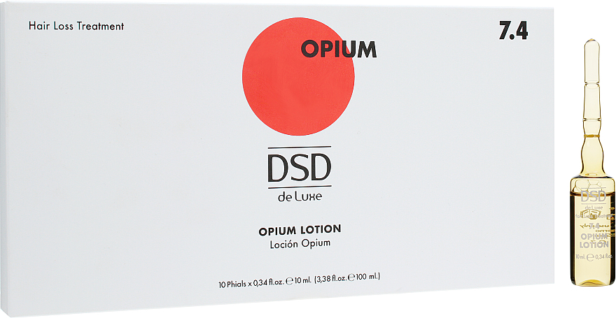 Lotion gegen Haarausfall in Ampulle - Simone DSD De Luxe 7.4 Opium Lotion — Bild N1
