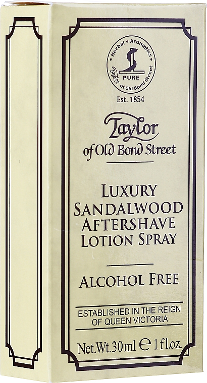 Taylor Of Old Bond Street Sandalwood Alcohol Free Aftershave Lotion - After Shave Lotion Sandelholz — Bild N2