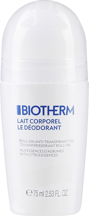 Deo Roll-on Antitranspirant - Biotherm Biotherm Lait Corporel Deodorant Stick — Bild N1