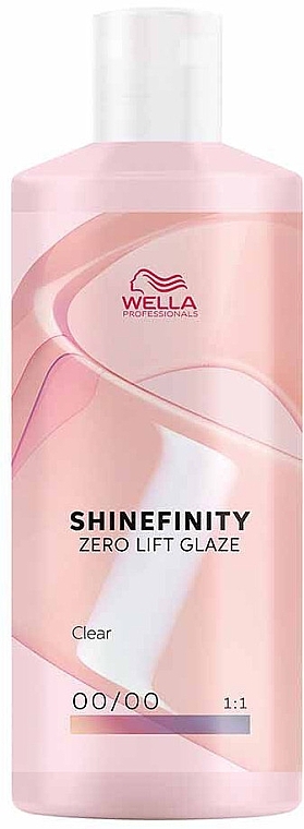 Haarfarbe - Wella Professional Shinefinity Zero Lift Glaze Crystal Glaze Booster — Bild N1