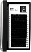 Falsche Wimpern D 0.15 (10 mm) - Nanolash Volume Lashes — Bild N2