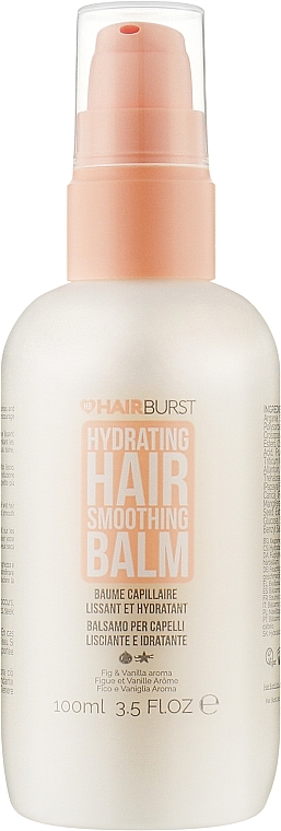 Feuchtigkeitsspendendes und weichmachendes Haarbalsam ohne Auswaschen - Hairburst Hydrating Hair Smoothing Balm — Bild N1