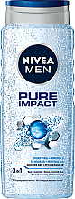 Duschgel für Männer - NIVEA MEN Pure Impact Shower Gel — Bild N1