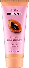 Körperpflegeset - Pupa Fruit Lovers Papaya (Körperlotion 200 + Box) — Bild N2