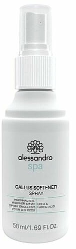 Weichmachendes und feuchtigkeitsspendendes Fußspray - Alessandro International Spa Foot Callus Softener Spray — Bild N1