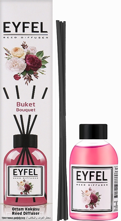 Aroma-Diffusor mit Duftstäbchen Blumenstrauß - Eyfel Perfume Bouquet Diffuser — Bild N1