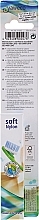 Austauschbare Zahnbürstenköpfe weich 4 St. - Yaweco Toothbrush Heads Nylon Soft — Bild N3