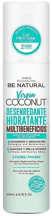 Entwirrende Feuchtigkeitscreme - Be Natural Virgin Coconut Moisturizing Detangling Treatment — Bild N1