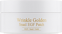 Hydrogel Augenpatches mit Goldpartikeln und Schneckenmucin - The Skin House Wrinkle Golden Snail EGF Patch — Bild N2