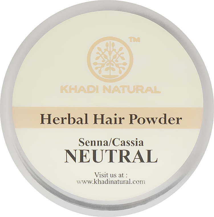 Natürliches indisches Henna - Khadi Natural Herbal Hair Powder Senna/Cassia — Bild N1