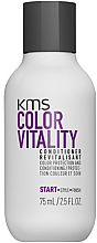 Düfte, Parfümerie und Kosmetik Feuchtigkeitsspendende und farbschützende Haarspülung mit Milchsäure und Ingwer - KMS California ColorVitality Conditioner (mini)