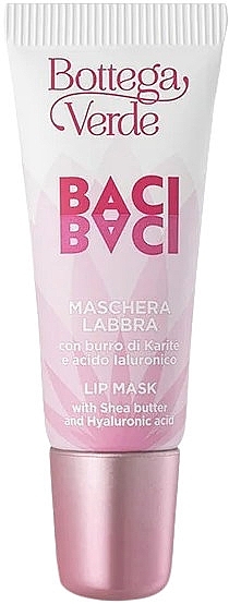 Lippenmaske - Bottega Verde Baci Baci Lip Mask With Shea Butter And Hyaluronic Acid — Bild N1