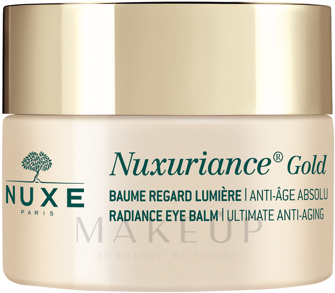 Anti-Aging Absolu Augenkonturpflege - Nuxe Nuxuriance Gold Radiance Eye Balm — Bild 15 ml