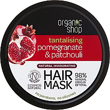 Düfte, Parfümerie und Kosmetik Haarmaske mit Granatapfel & Patschuli - Organic Shop Mask Pomegranate and Patchouli
